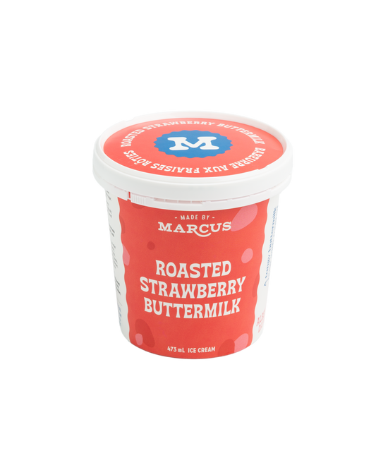 Roasted Strawberry Buttermilk