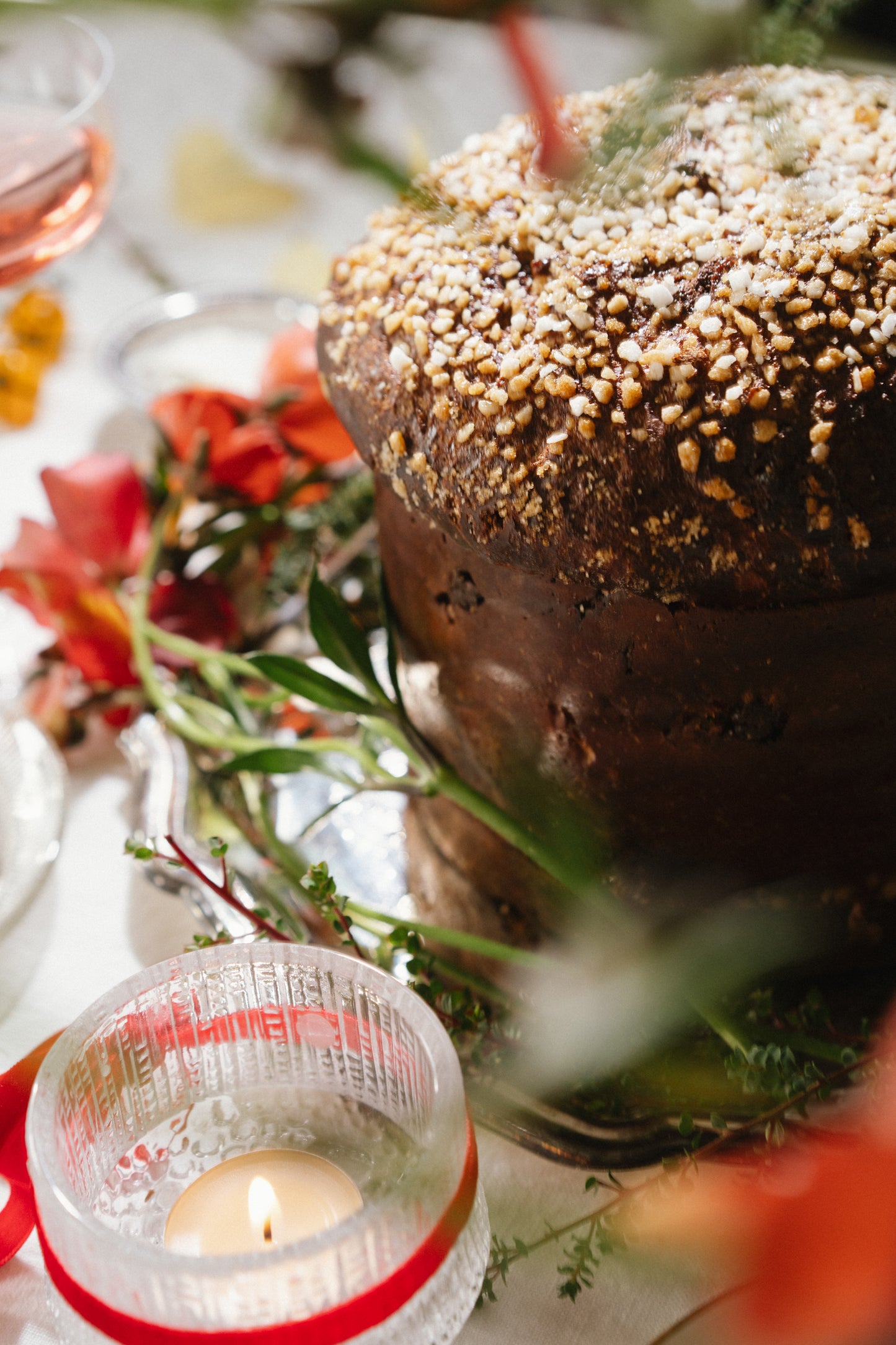 Panetonne Ice Cream Cake