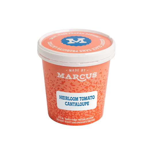 Heirloom Tomato Cantaloupe Sorbet
